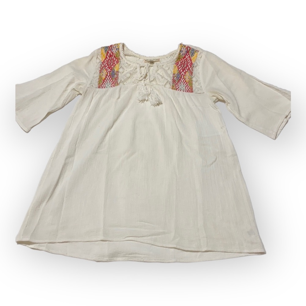 Embroidered Boho Blouse